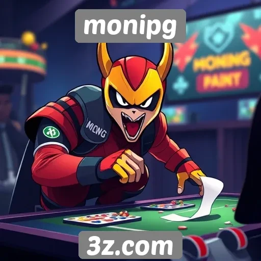 monipg cresce entre os jogadores online